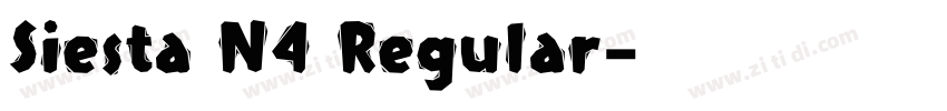 Siesta N4 Regular字体转换